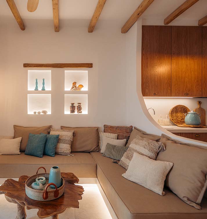 Turquoise maisons by the sea στη Σίφνο - Το διαμέρισμα Turquoise